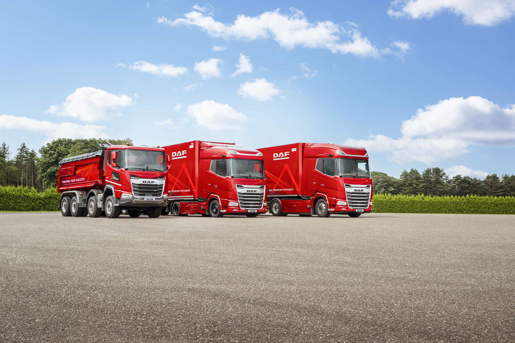 DAF présente une suite complète de produits innovants au salon IAA 2024